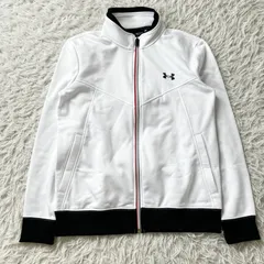 送料無料 アンダーアーマー UNDER ARMOUR ジャージ 白 古着 4600