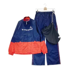 サイズ：M LE COQ GOLF ルコックゴルフ  レインウェア 上下セットアップ  ネイビー系 [240101548247] ゴルフウェア レディース ストスト