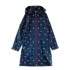 サイズ：N MUNSING WEAR マンシングウェア  多機能 レイン ワンピース 総柄 ネイビー系 [240101587275] ゴルフウェア レディース ストスト