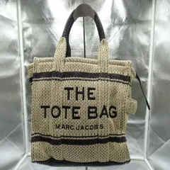 MARC JACOBS マークジェイコブス トートバッグ ハンドバッグ ベージュ 黒 ショルダーストラップなし