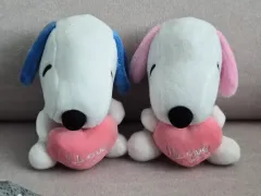SNOOPYキーホルダー ぬいぐるみ 2個まとめ 出品