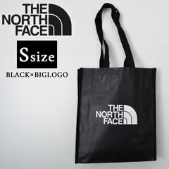 ノースフェイス ショッパーバッグ トートバッグ THE NORTH FACE 韓国 エコバッグ ビーチバッグ BLACKxBIGLOGO Sサイズ【新品・正規品】