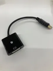 Displayport（オス）-DVI（メス） 変換アダプター 1080P ブラック