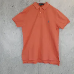 Polo by Ralph Lauren ラルフローレン ポロシャツ オレンジ Lサイズ □〇