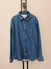 ZARA ブルー デニム アウター