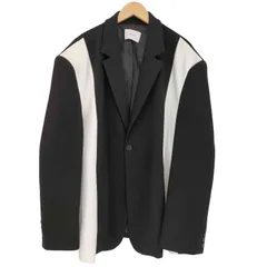 ユーズドフルギ USED古着 {{MONE SEOUL}}切り変えテーラードジャケット メンズ 表記無 