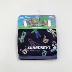 Minecraft マインクラフト　マルチポケット　移動ポケット　バッグ　ブラック　F8626YB-N9　ニシオ　保育園　幼稚園　小学校　入学準備　入園準備　男の子　人気　ゲーム　マイクラ　学童　子供　男子　かっこいい