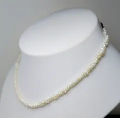 淡水パールネックレス  バロック アレルギー症対応