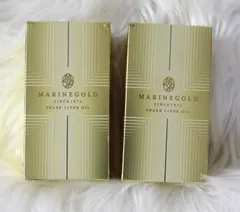 【MARINE GOLD (マリンゴールド)　内容量（54g×120粒）中約9割程残っています×2箱セット　賞味期限2026/7】