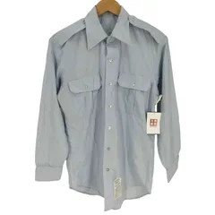 ユーエスアーミー U.S. ARMY 80S AF1550 エポレット オフィサー ミリタリー シャンブレー シャツ 88年製 メンズ  15 X 31