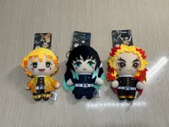 鬼滅の刃 ぬいぐるみ キーホルダー 3種セット 煉獄 善逸 時透 無一郎