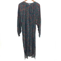 import Rossa インポートロッサ ノーカラーコート サイズ:44 ウール/花