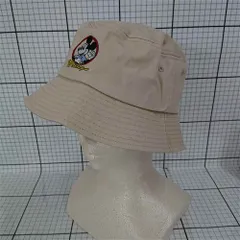 ◇ Θ ディズニー ミッキー バケットハット ベージュ 綿100% 57.5cm メンズ E  【1510240012552】