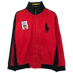 古着 ラルフローレン Ralph Lauren POLO by Ralph Lauren ビッグポニー ハイネック フルジップスウェットシャツ トレーナー/eaa606509