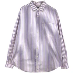 古着 00年代 ラルフローレン Ralph Lauren RALPH LAUREN JEANS CO 長袖 ボタンダウンストライプシャツ メンズM相当/eaa606769