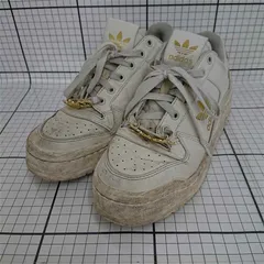 ◇ Θ アディダス adidas フォーラム ロー ホワイト系 スニーカー 24cm レディース E  【1510290009137】