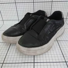 ◇ Θ コール ハーン COLE HAAN グランド 360 レザースリッポン ブラック系 メンズ E  【1510290016166】