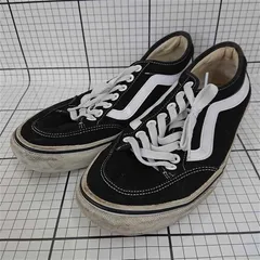 ◇ Θ バンズ VANS オールドスクール V362 ブラック系 メンズ 27.5cm スニーカー E  【1510290016135】