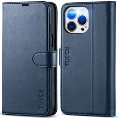 TUCCHiPhone13promaxケース手帳型iPhone13プロマックスケースカード収納[RFIDブロッキング]スタンド機能柔らかいTPU素材高級PU合皮マグネット内蔵アイホン13promax手帳ケース