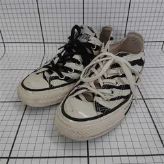 ◇ Θ コンバース CONVERSE オールスター 1SD853 ゼブラ柄 ローカットスニーカー 22.5cm レディース E  【1511120017858】