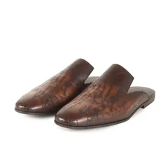 Berluti ベルルッティ サンダル サイズ:8(26.5cm相当) | サイラス ミュール | タバコ | イタリア製 ブランド シューズ 靴【メンズ】【中古】のサムネイル