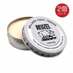 新品未開封 340g 大形 REUZEL クレイマットポマード 水性 マット