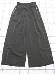 ◇ Θ ブローチ Couture ワイドパンツ ブラック系 サイズ38 レディース E  【1512020002548】