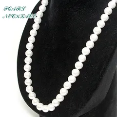 最高級 本貝 パールネックレス パーティー 8mm 40cm 45cm ジュエリー  パール ネックレス おしゃれ カジュアル 結婚式
