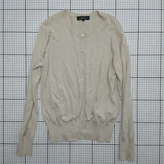 ◇ Θ ユナイテッドアローズ グリーンレーベルリラクシング カーディガン ベージュ系 38 レディース E  【1512020005570】