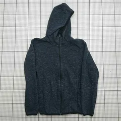 ◇ Θ ユニクロ UNIQLO フリースフルジップパーカー ネイビー系 Sサイズ メンズ E  【1512020005556】