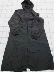 ◇ Θ ラグアジェム LAGUA GEM フード付きロングコート ブラック系 S レディース E  【1512020008090】