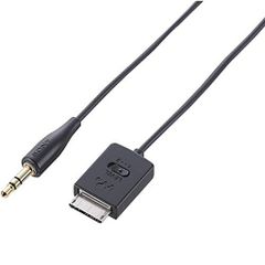 SONYカセットウォークマン用 9極プラグアダプター PC-WM1互換品（黒色