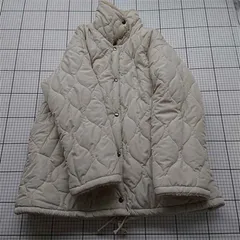 ◇ ⊇ アプレジュールクレア apres jour clair キルティング中綿ジャケット ベージュ系 レディース E  【1512020006850】