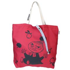 MOOMIN リトルミー ムーミン 水玉模様のボックス型バッグ ポーチ旅行 