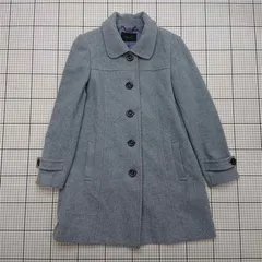 ◇ ⊇ シャリッシュ Sshallish ウール混コート 11AR グレー系 レディース E  【1512020006270】