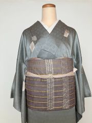 正絹 本塩沢紬 単衣仕立 未使用 お値下げしました❣️ - メルカリ