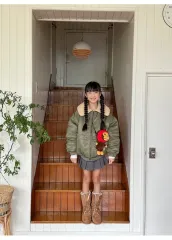 カーキ MA-1ジャケット