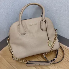 MICHAELKORS マイケルコース 2wayハンドバッグ ショルダーバッグ ベージュ