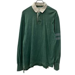 HUF ダークグリーン 長袖 ポロシャツ L - メルカリ