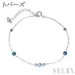 K10WG トパーズ ステーション ブレスレット