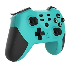 Switch対応コントローラー6軸ジャイロセンサーTURBO連射HD振動背面ボタンマクロ機能NFC付きAmiibo対応スリープ解除無線Bluetooth接続スイッチの全てシステムに対応PC有線接続対応(グリーン)