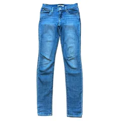 LEVI'S 711 SKINNY スキニーデニム ブルー サイズ25 レディースS リーバイス