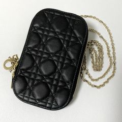 Lady Dior フォンホルダー カナージュ ラムスキン - メルカリ