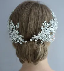 髪飾り  カチューシャ 花嫁 ブライダル ウェディング 小物 フォ 入学式 卒業式 結婚式 成人式 レディース アクセサリー フォーマル 小物 ウェディング ブライダル 花嫁 カチューシャ