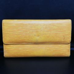 Louis Vuitton エピレザー 三つ折り インターナショナル イエロー 