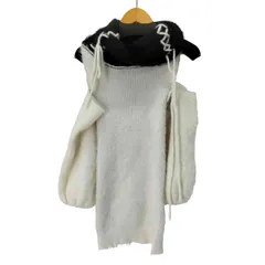 アメルジュ amerge 2WAY オフショル ニットワンピース レディース JPN：M 