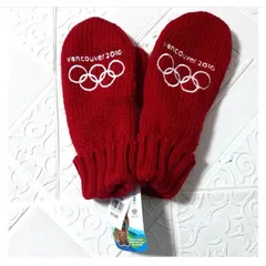 ✨希少☆新品未使用✨2010年バンクーバーオリンピック　レディース手袋