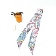 HERMES ツイリー スカーフ パープル系 エクスリブリスの紙吹雪 - メルカリ