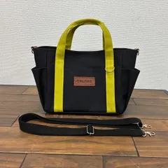 ミニトートバッグ【ブラック×ライム】