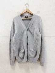 UNIQLO ユニクロ プレミアム ラム Vネック カーディガン 長袖 グレー Sサイズ 351-419196